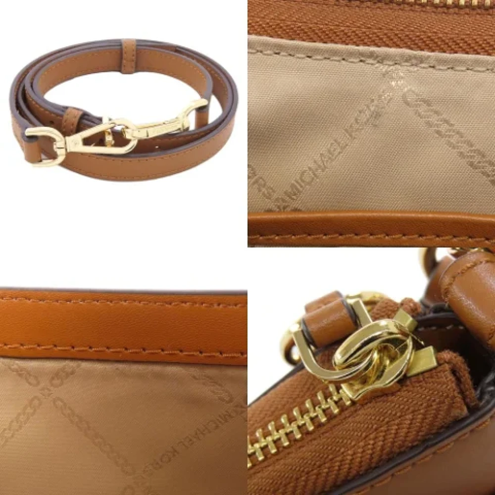 Michael Kors Pre-owned Plastic shoulder-bags Brown Dames