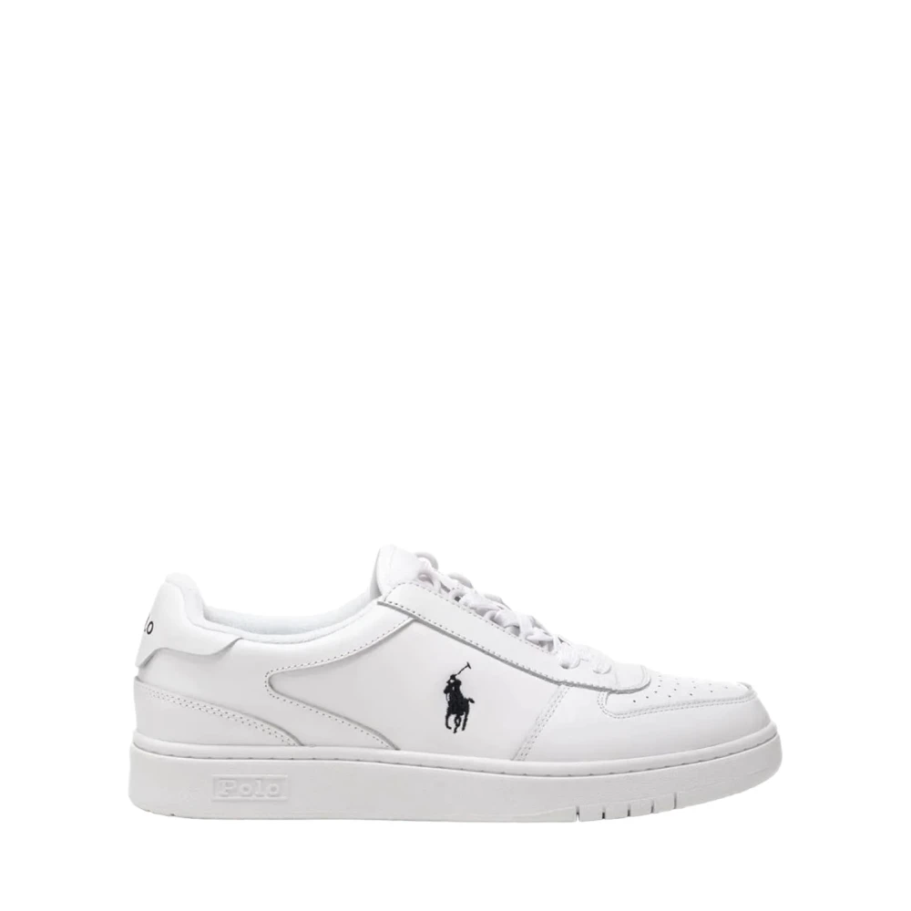 Ralph Lauren Men's White Sneakers, 7 Uk, Low Top Trainers
