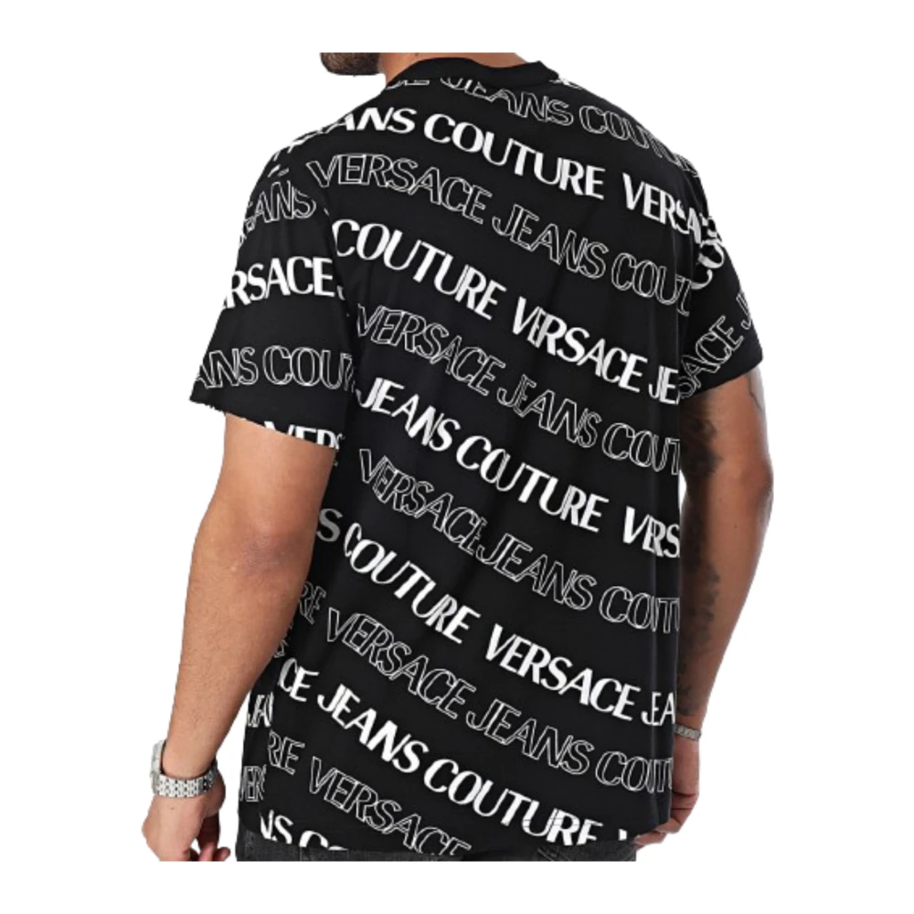 Versace Jeans Couture Designer T-shirts en Polos Black Heren
