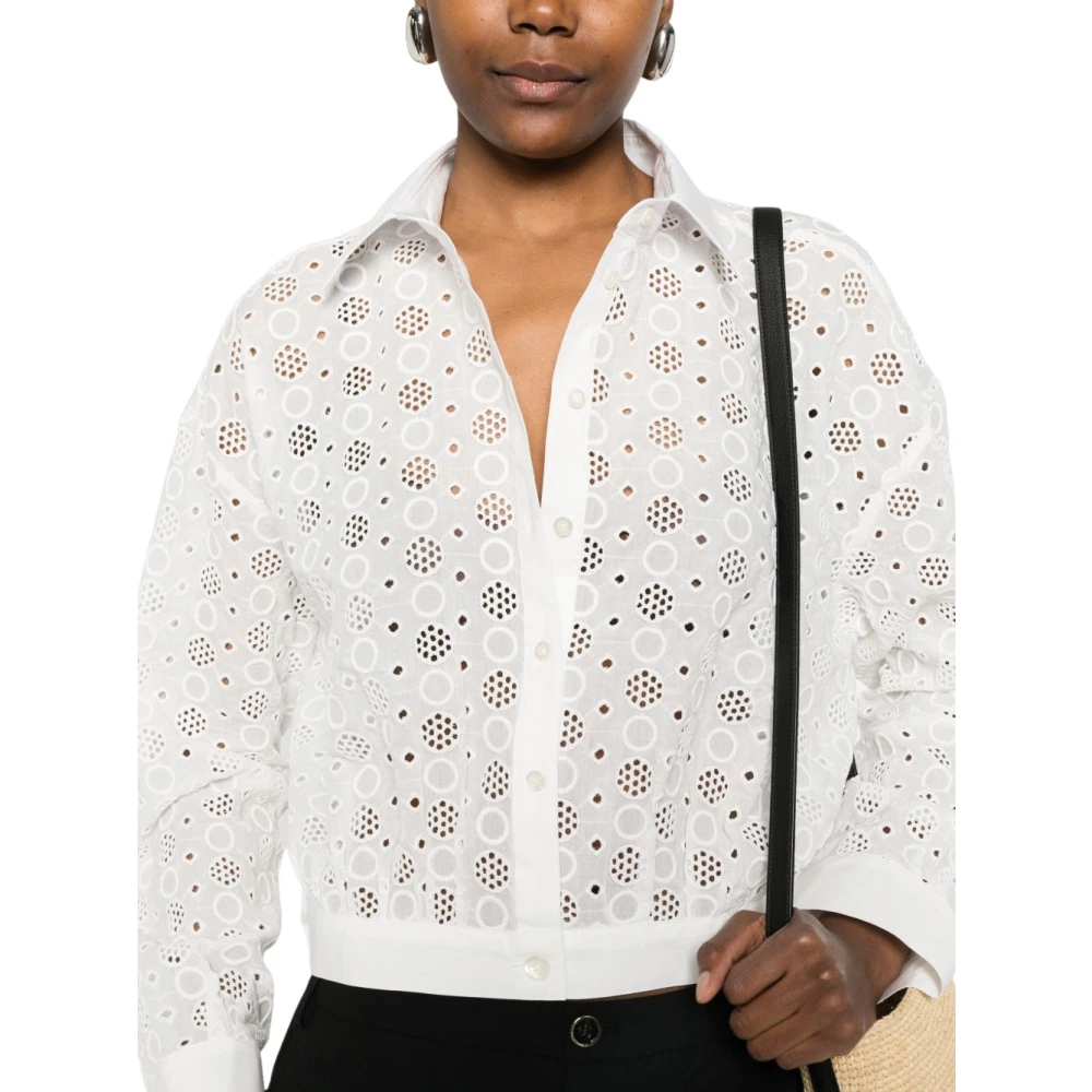 Pinko Women's White Shirts - Shirts - S - Blouses & Shirts