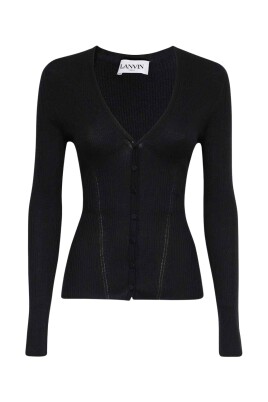 cardigan-a-col-en-v-et-manches-longues