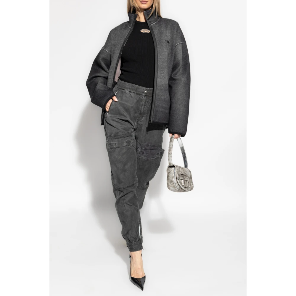Diesel Broek P-Ride-Q3 Gray Dames