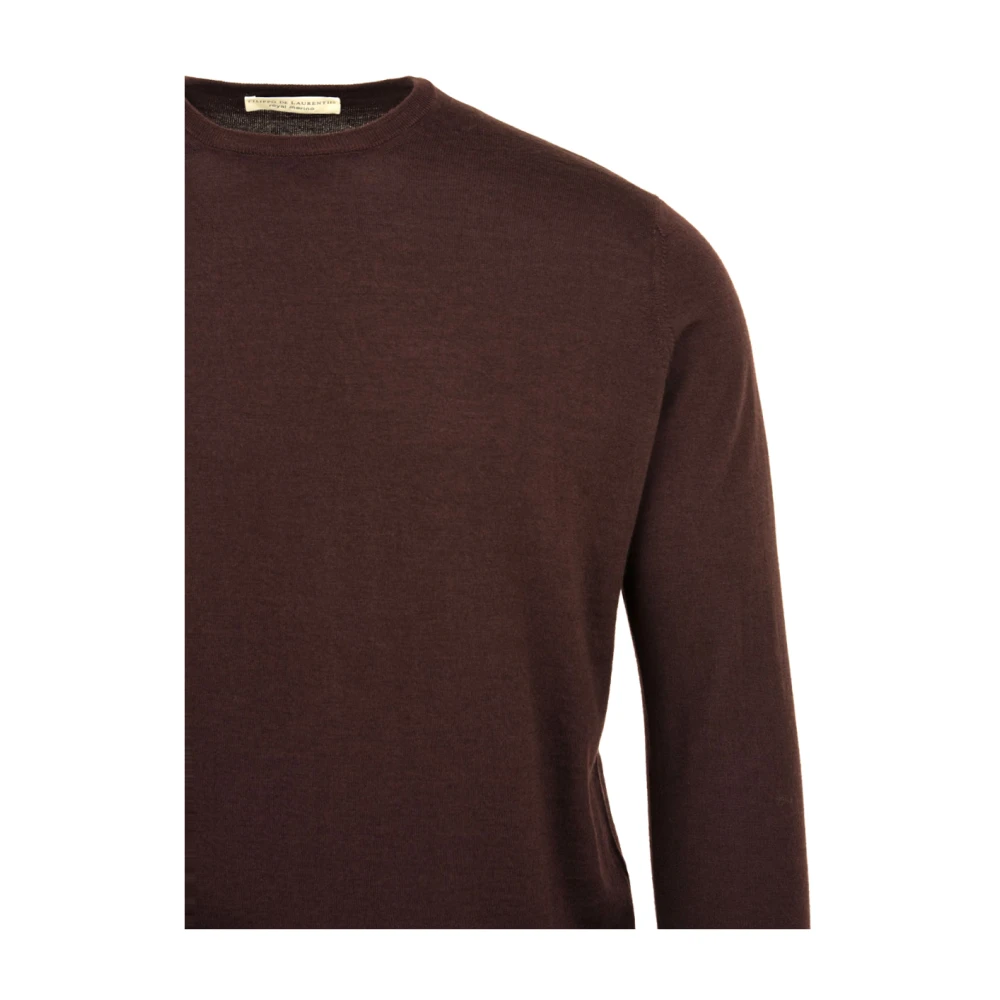 Filippo De Laurentiis Heren Sweaters in Granaatkleur Brown Heren