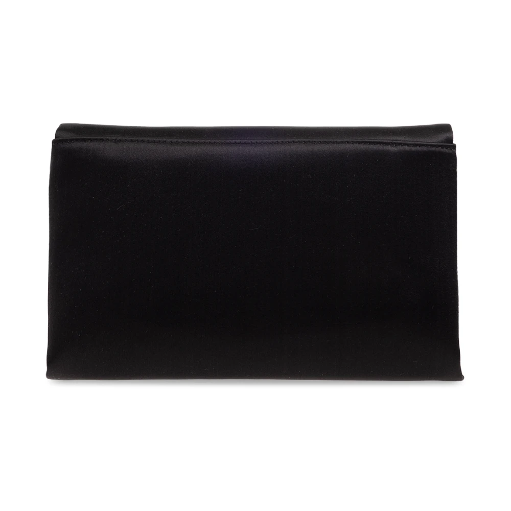 Casadei Satijnen schoudertas Black Dames