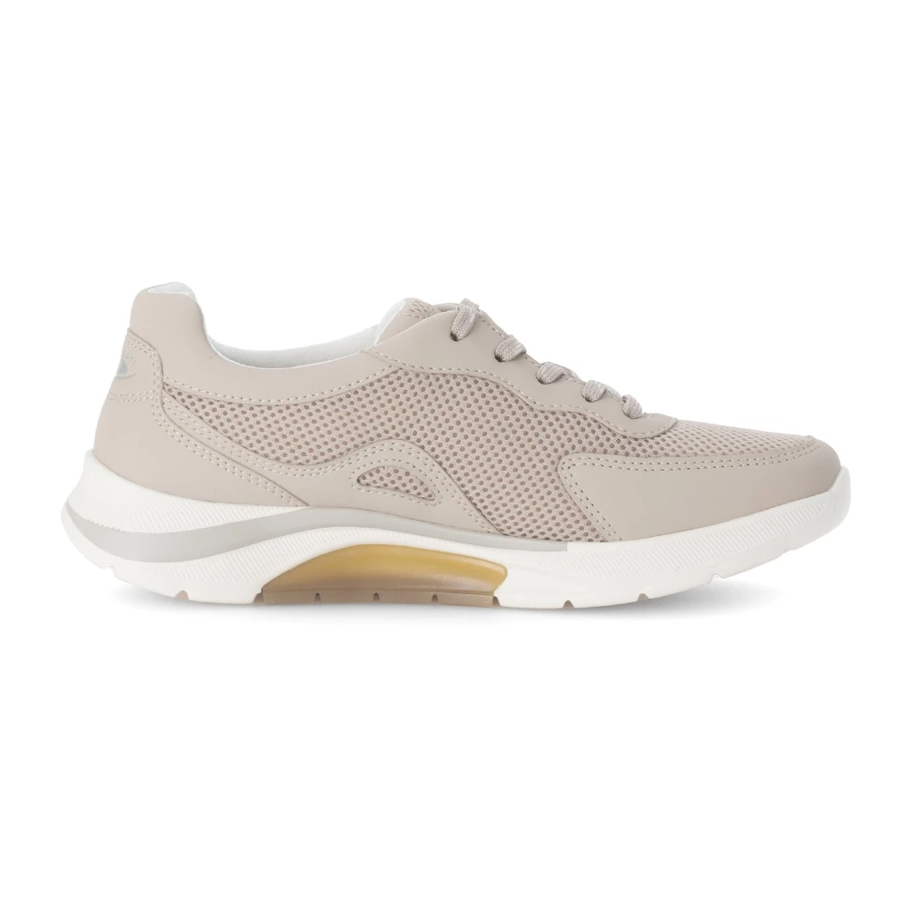 Gabor Rollende Sneaker – Dames Schoenen Beige