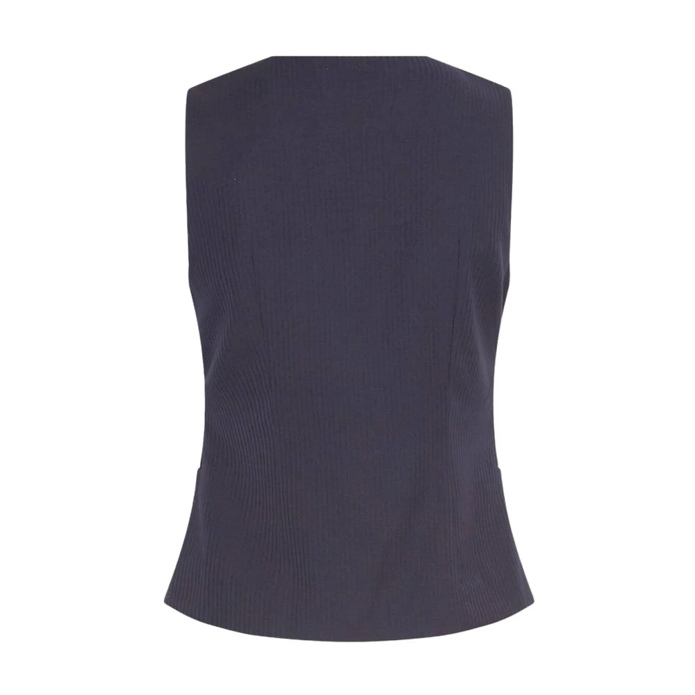moss copenhagen Maelynn Vest voor Vrouwen Blue Dames