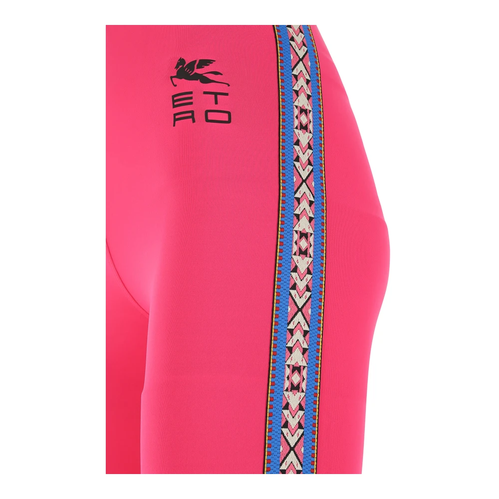 ETRO Stijlvolle Leggings voor Vrouwen Pink Dames
