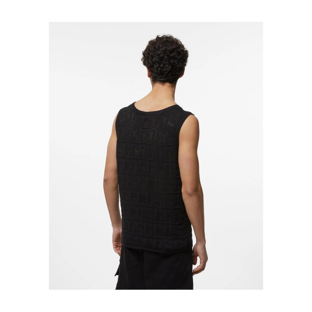 Gcds Stijlvolle Tanktops Collectie Black Heren