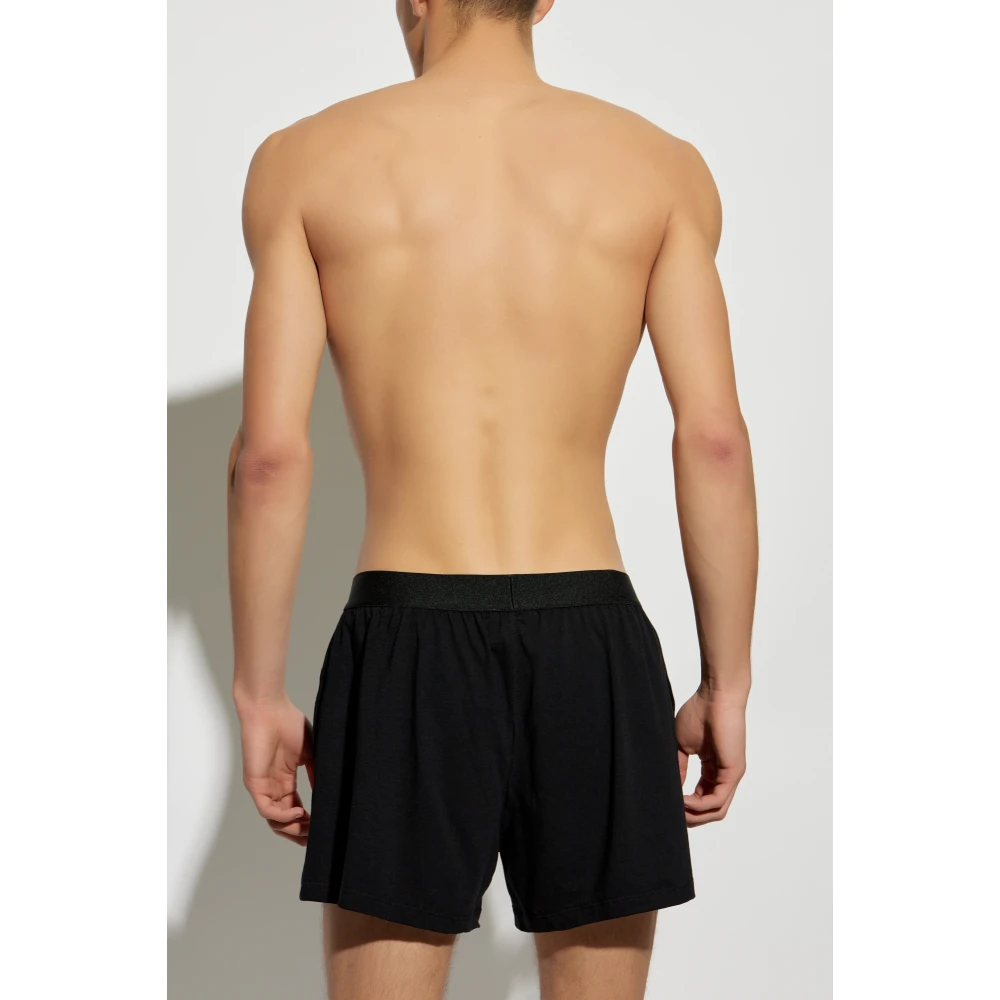 Dsquared2 Katoenen boxershorts met logo Black Heren