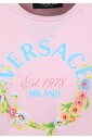 floral-logo-short-sleeved-dress