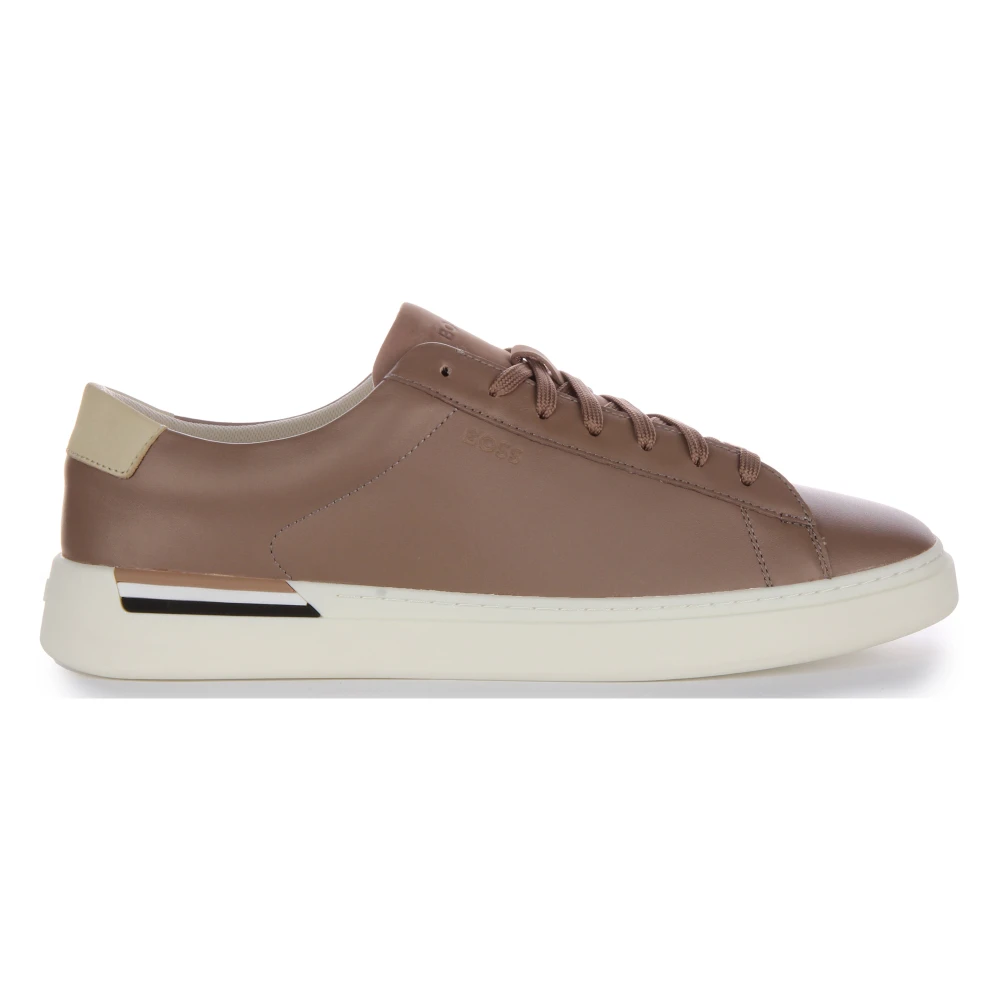 Hugo Men's Brown Stone Color Stylish Trainers For - Sneakers - 7 Uk - Shoes