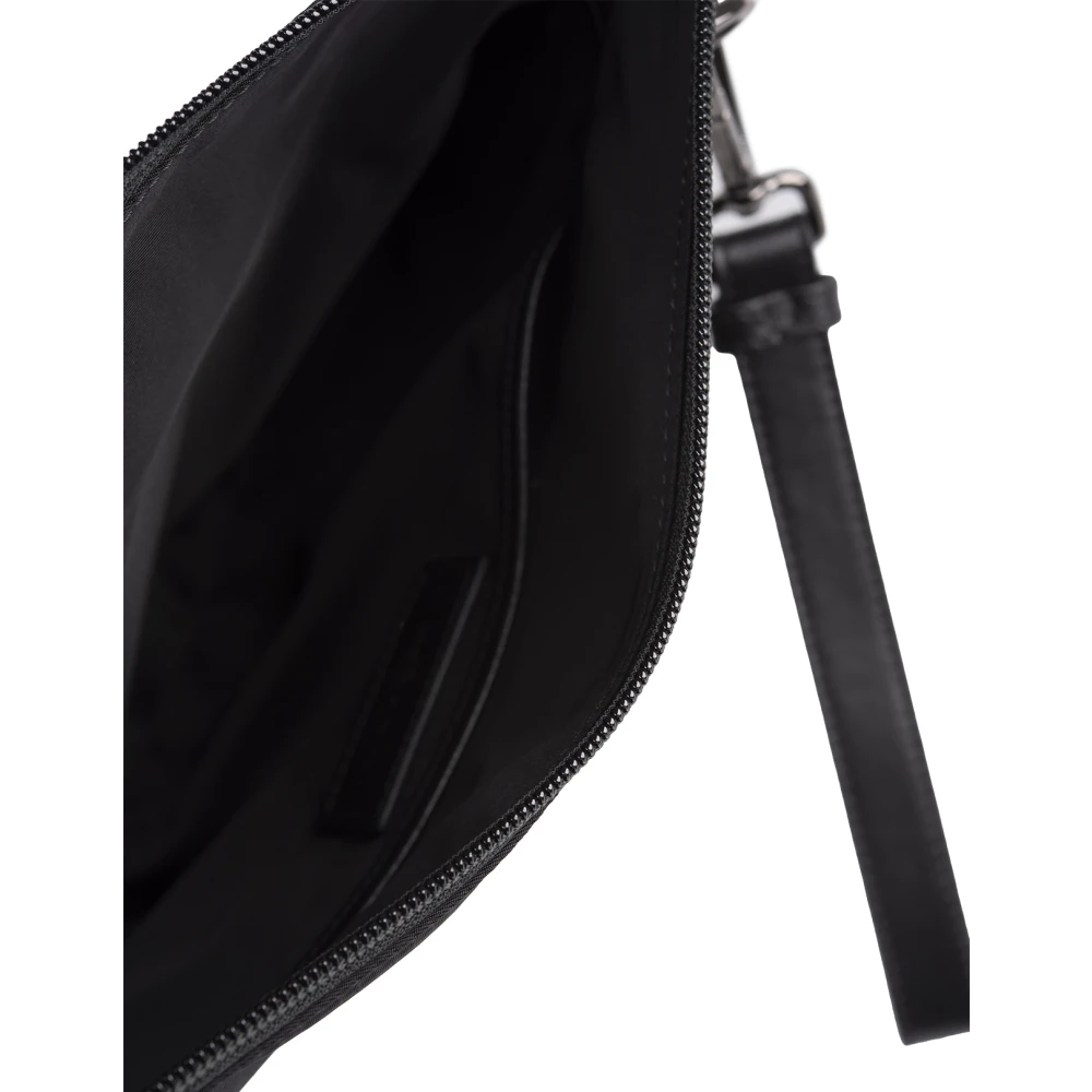 Kiton Zwarte Nylon Stijlvolle Jas Black Heren