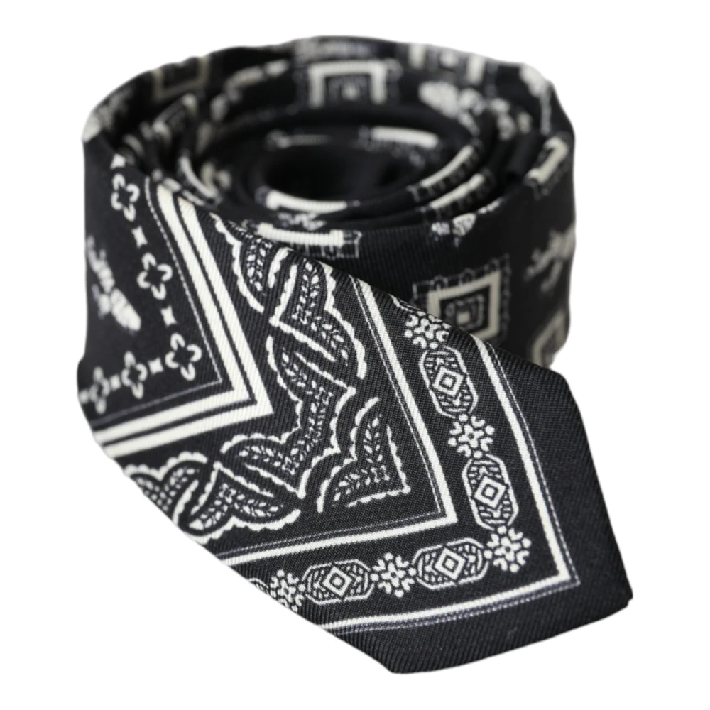 Dolce & Gabbana Ties - Male - Ties - Black - One Size - Accessories