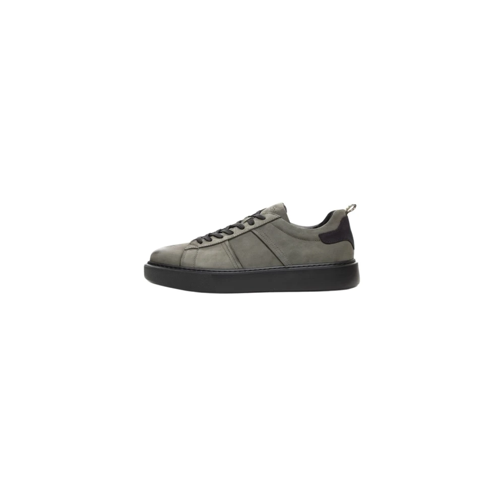 Poche Paris Stijlvolle Sneakers voor Mannen en Vrouwen Heren Schoenen Grijs