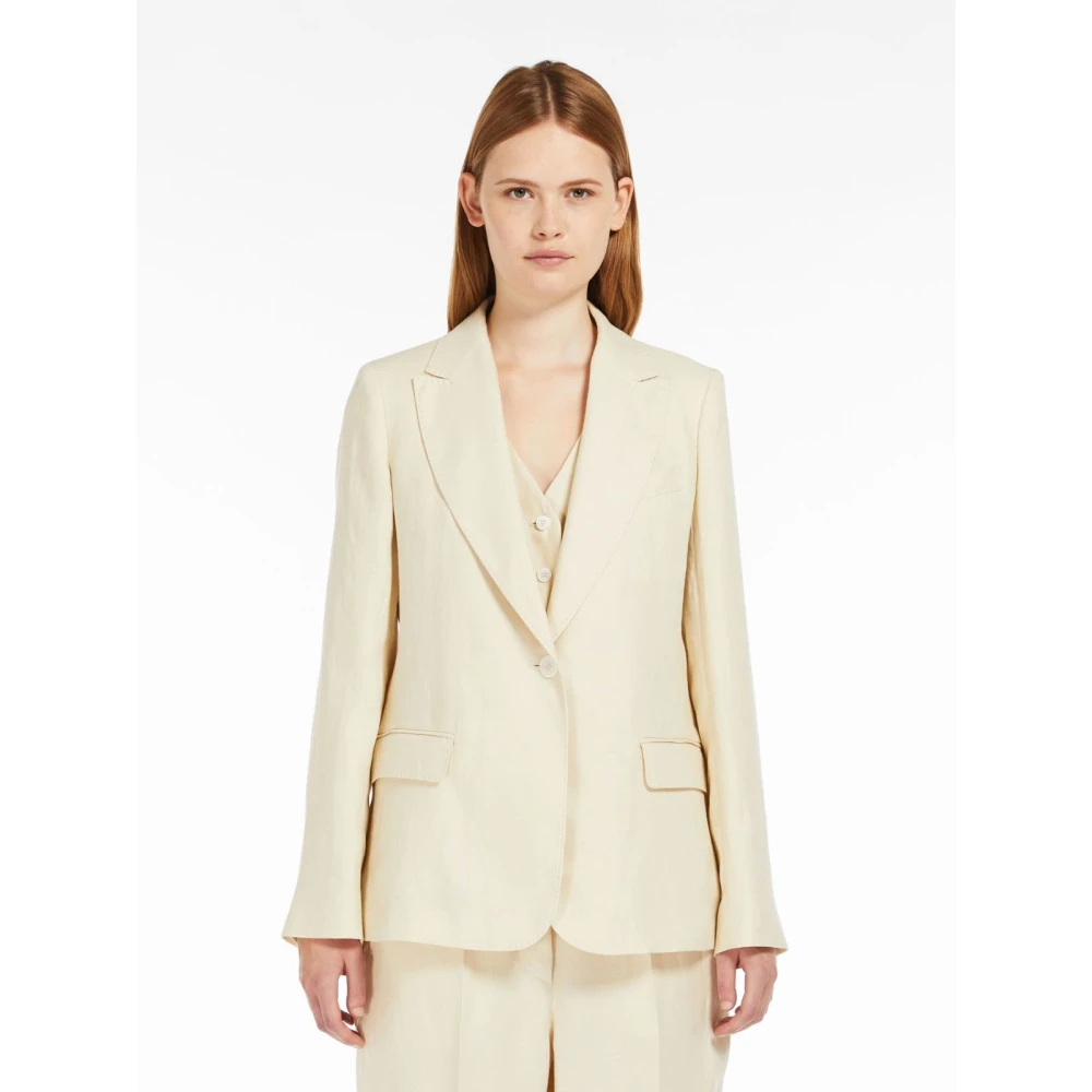 Max Mara Weekend Blazers Beige Dames