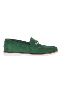 green-suede-loafer