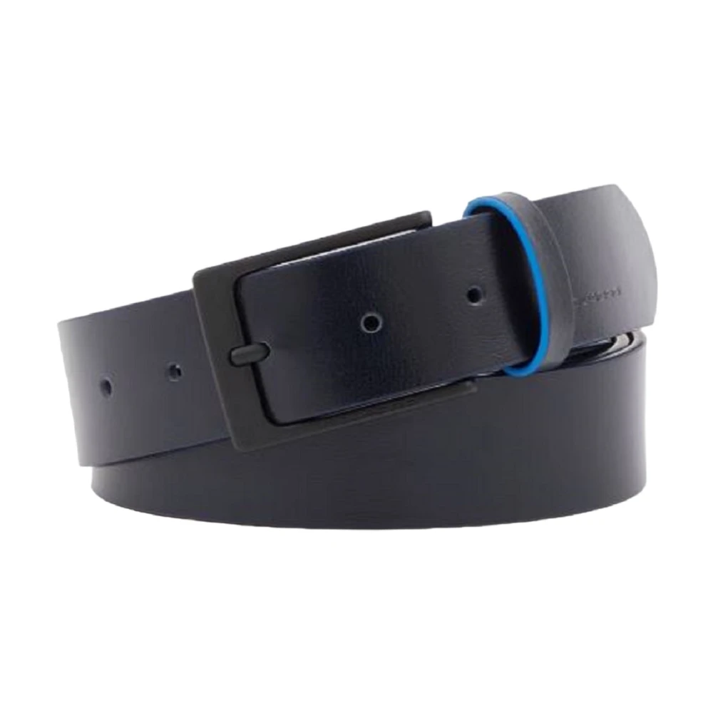 Piquadro Belts, Male, One Size, B2 Revamp Belt Blue