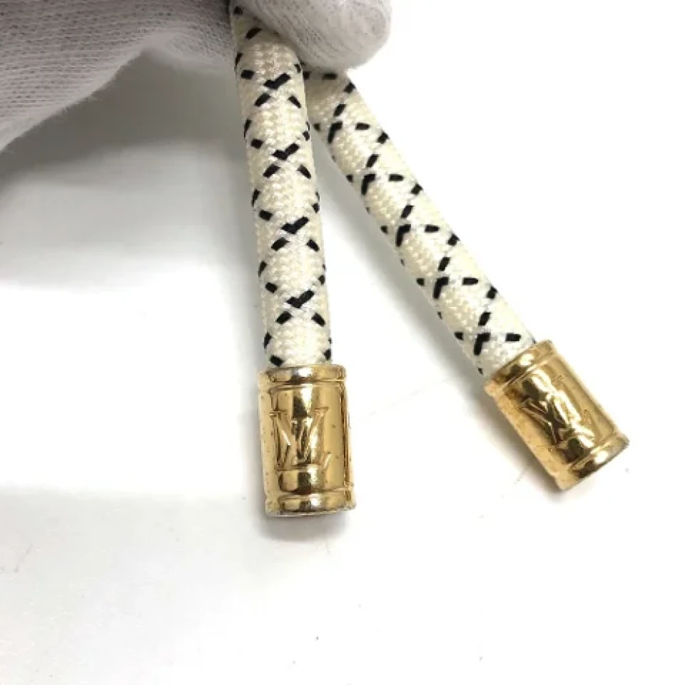 Louis Vuitton Vintage Pre-owned Fabric key-holders White Heren