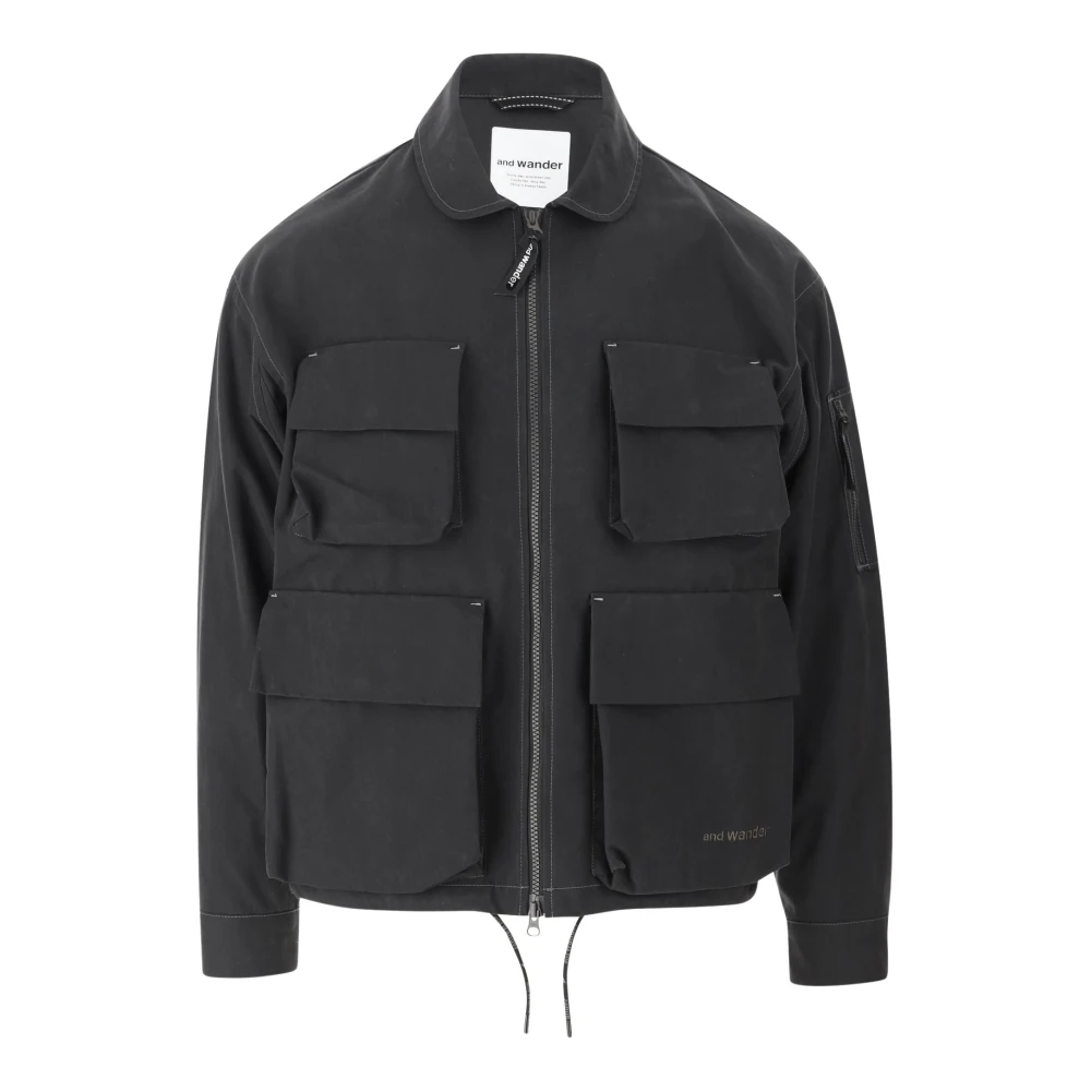 And Wander Outdoor Rugzak Zwart Lichtgewicht Waterdicht Black Heren