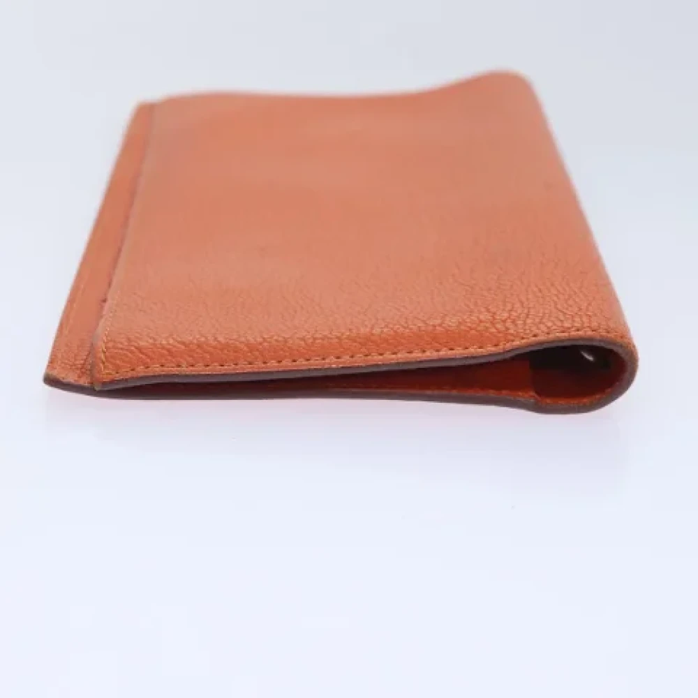 Hermès Vintage Pre-owned Leather home-office Orange Dames