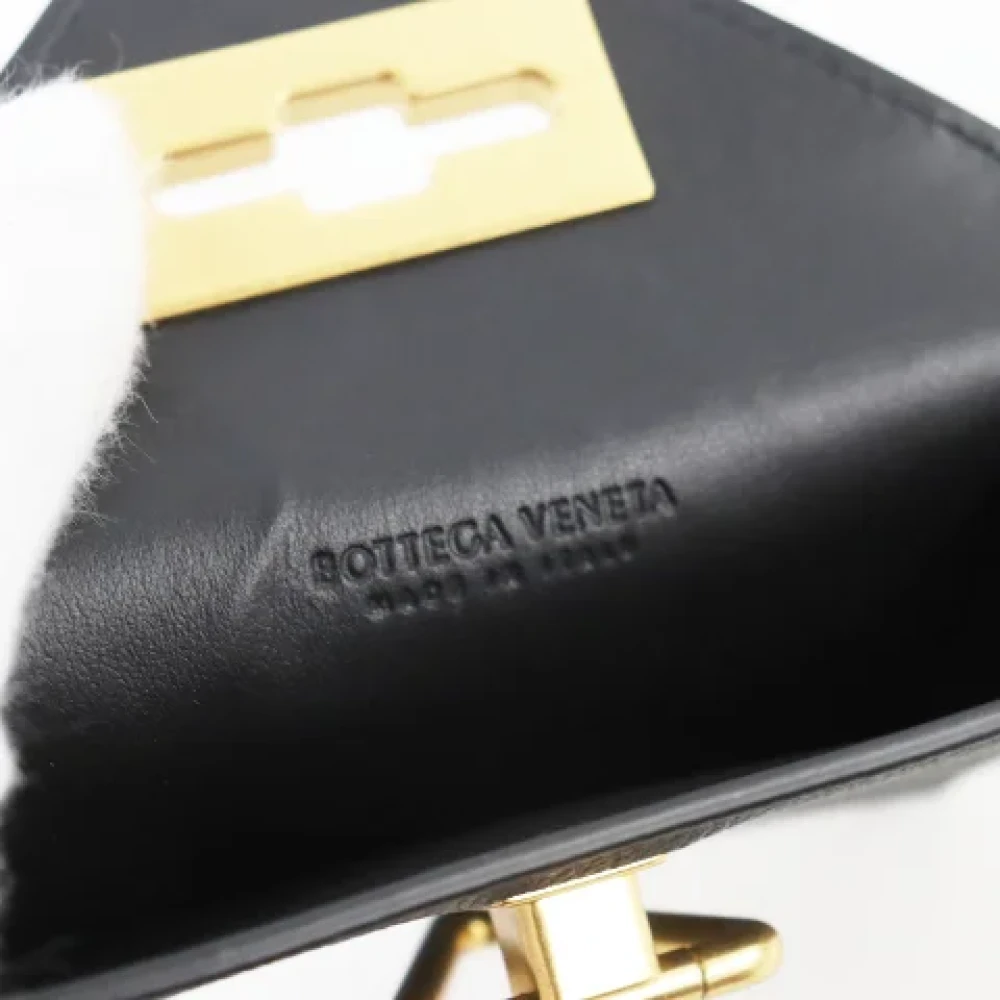 Bottega Veneta Vintage Pre-owned Leather wallets Black Heren