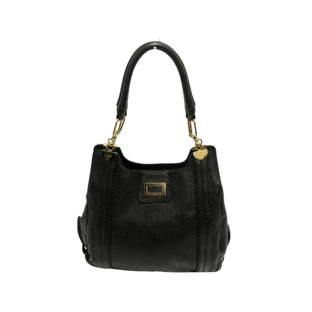 Chloé Pre-owned Leather totes Black Dames