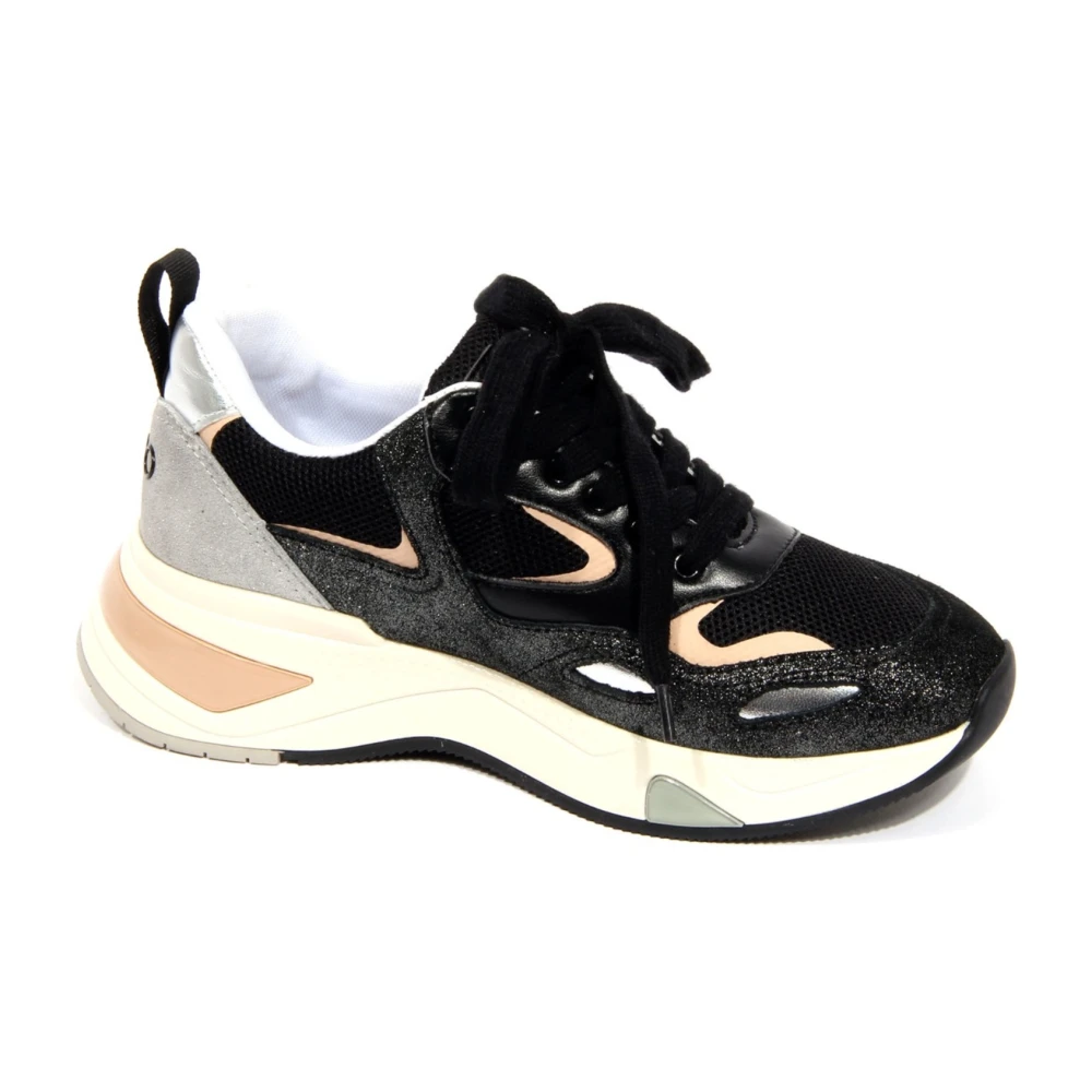 Liu Jo Glitter Schoenen Dames Schoenen Zwart