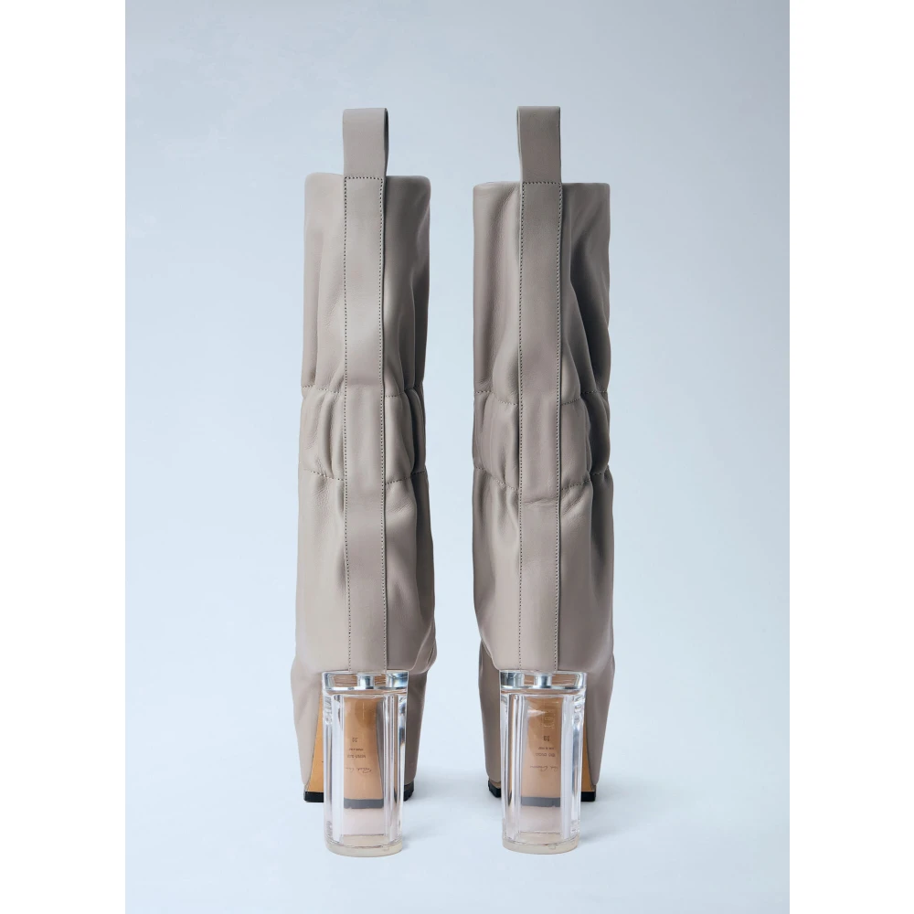 Rick Owens Taquito Leren Enkelboots
