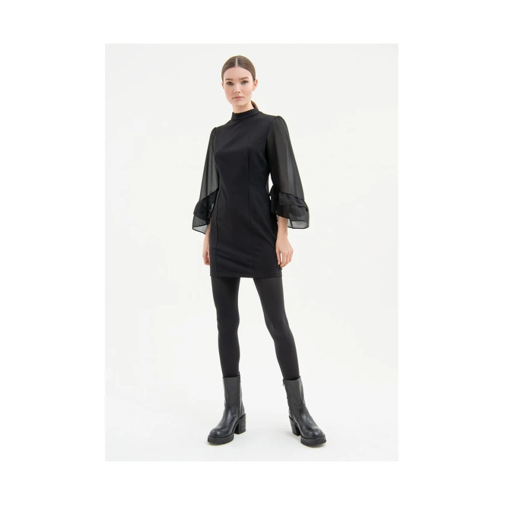 Fracomina Milano Stitch Slim Suit Black Dames