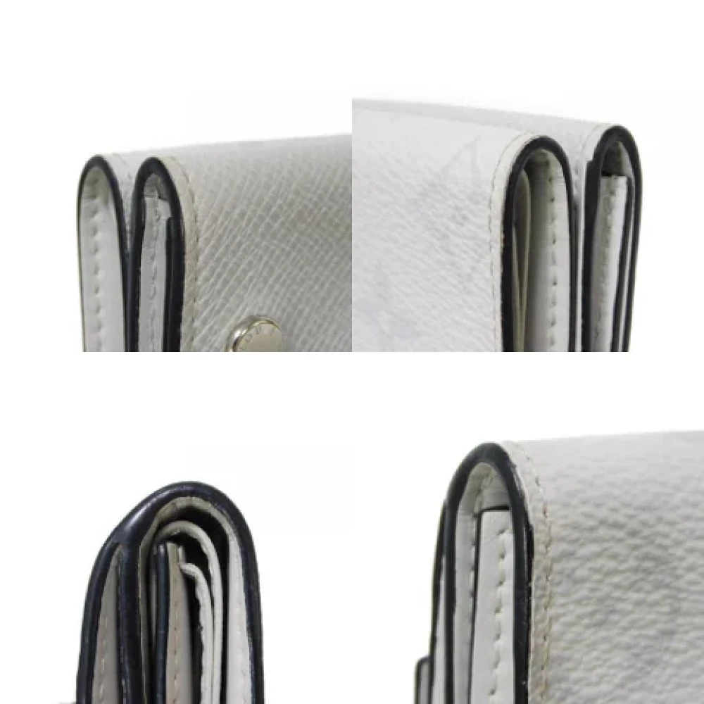 Louis Vuitton Vintage Pre-owned Canvas wallets White Dames