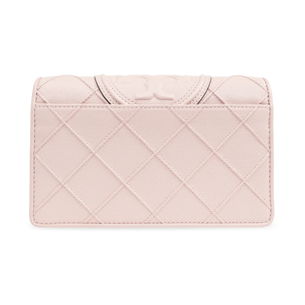 TORY BURCH Portemonnee aan een ketting Fleming Soft Pink Dames