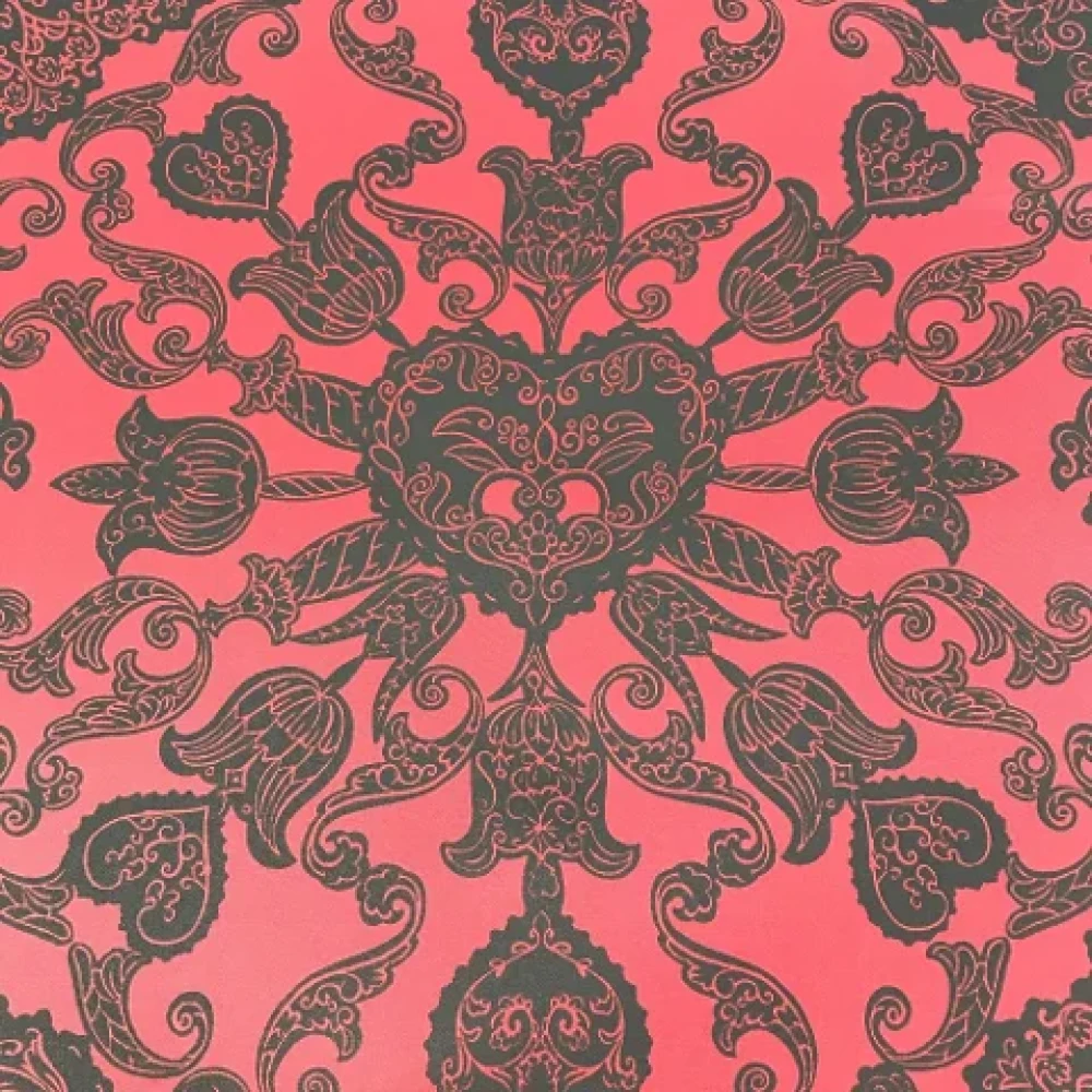 Dior Vintage Pre-owned Fabric scarves Black Dames