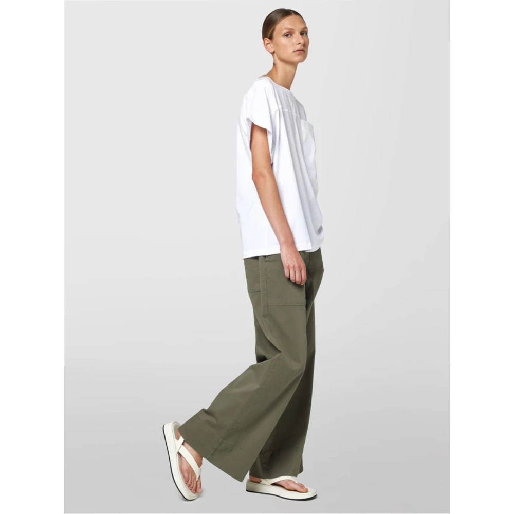 Alpha Studio Giro Zak T-Shirt White Dames