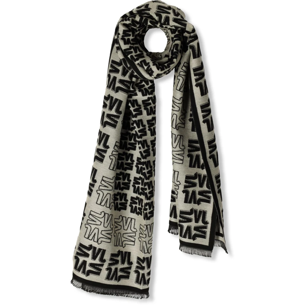 Josh V Zwarte stijlvolle sjaal Black Unisex