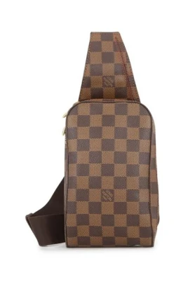 Pre-owned Damier Canvas Cross Body Bag