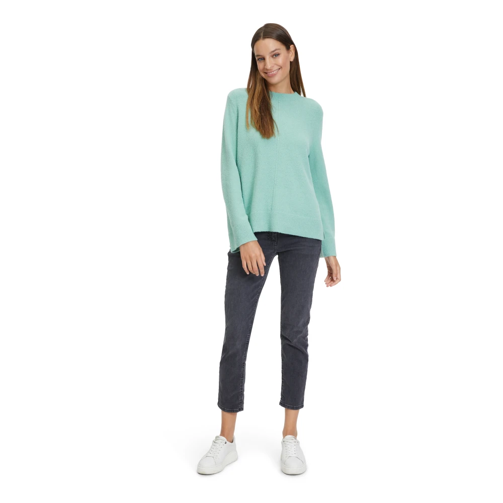 Betty Barclay Round-neck Knitwear Green Dames