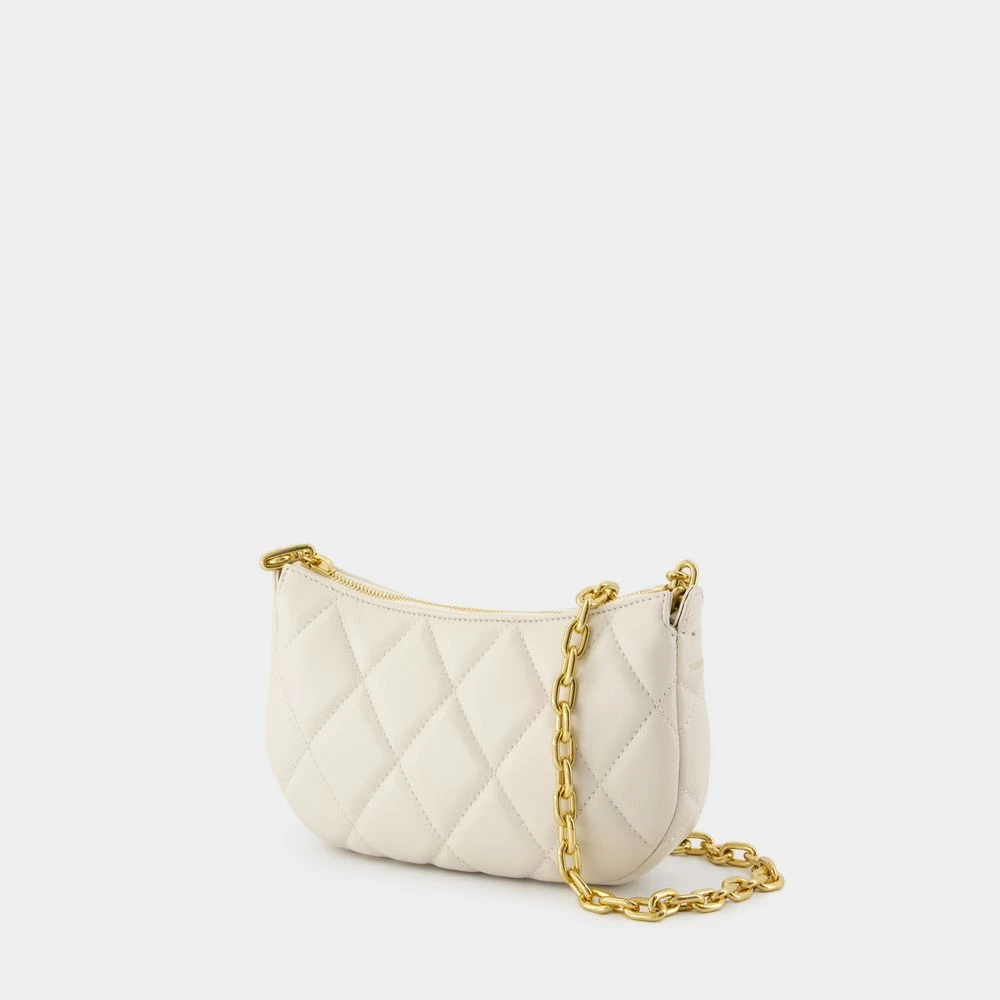 Burberry Gewatteerde Leren Rocking Pouch Beige Dames