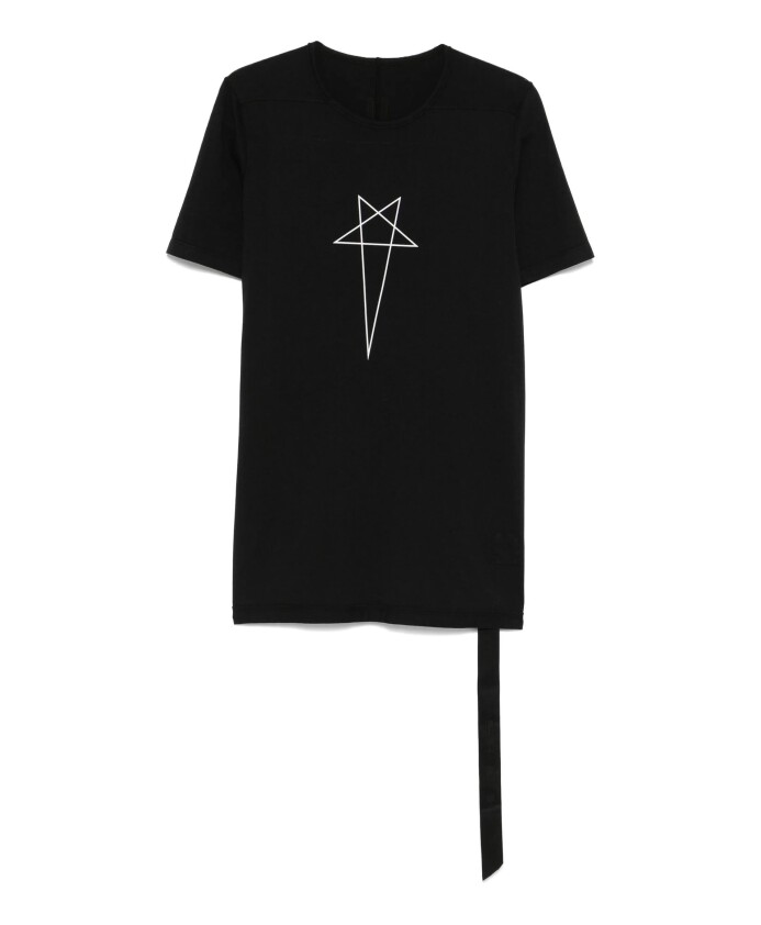 t-shirt-en-coton-noir-level-t