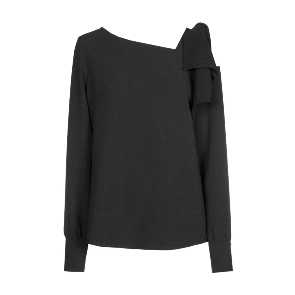 Caroline Biss Elegante Top met Lange Mouwen Black Dames