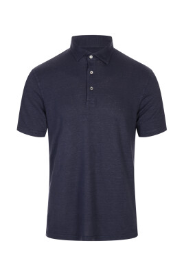blue-polo-shirt-dusty-flex-linen