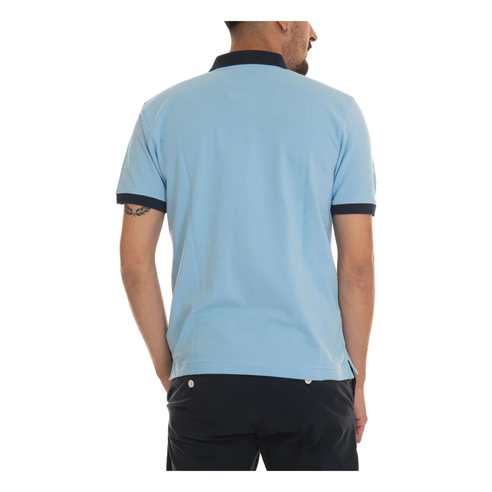 LA MARTINA Klassieke Polo Shirt voor Mannen Blue Heren