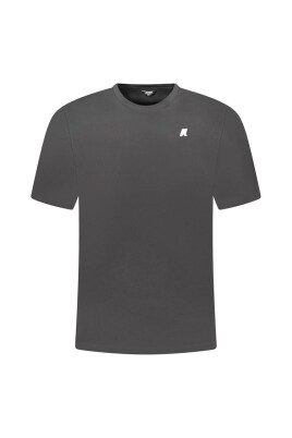 t-shirt-en-coton-noir-a-col-rond