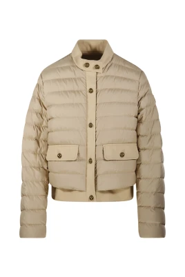 Juju Cotton & Linen-Trimmed Short Down Jacket