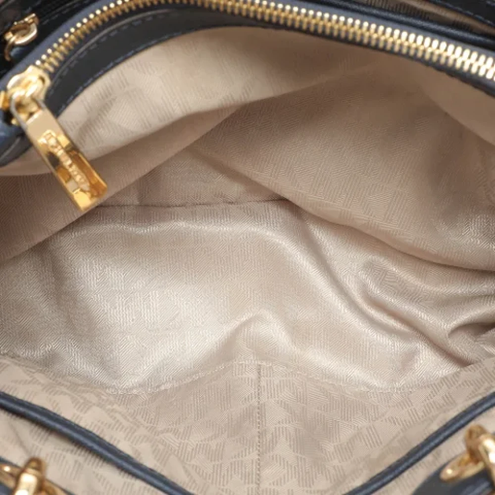 Michael Kors Pre-owned Leather totes Blue Dames
