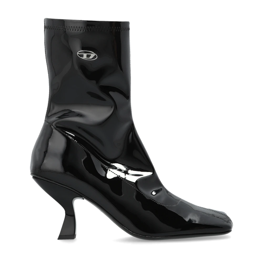 Diesel Donna Nero Scarpe, 38 Eu, New,