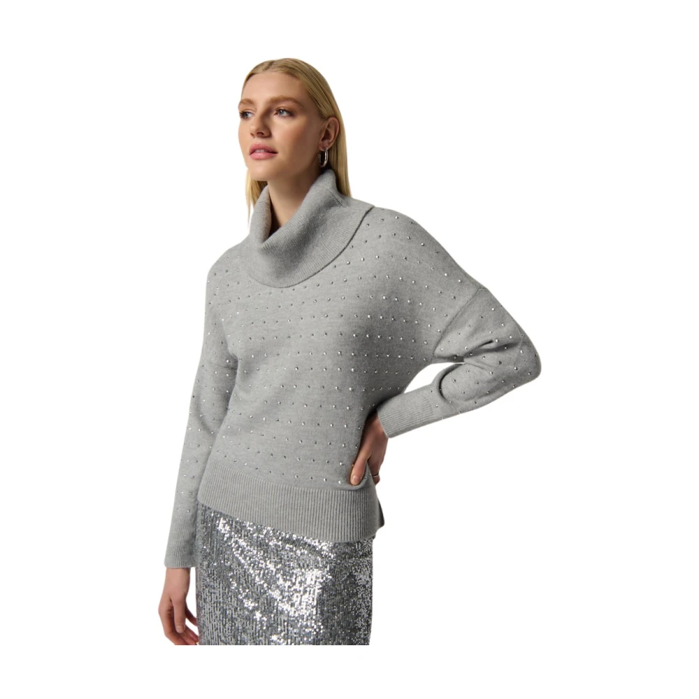 Joseph Ribkoff Zachte en comfortabele trui voor een casual-chique stijl Gray Dames