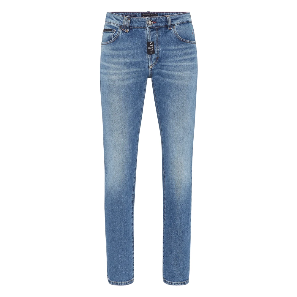 Philipp Plein Slim-fit Jeans Blue Heren