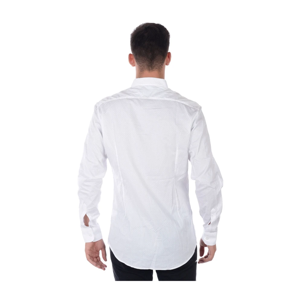 Daniele Alessandrini Basis Polo Kraag Shirt White Heren