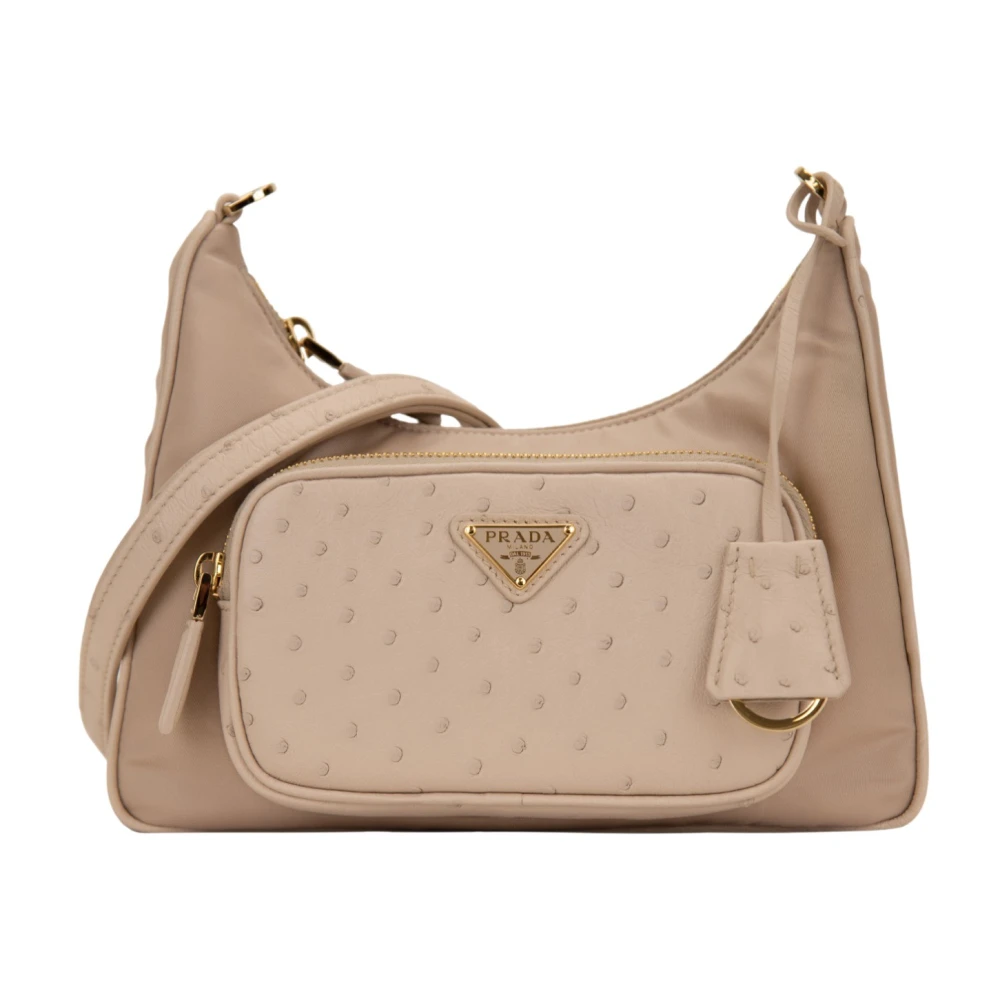 Prada Women's Beige Cross Body Bags, One Size, Shoulder Bag