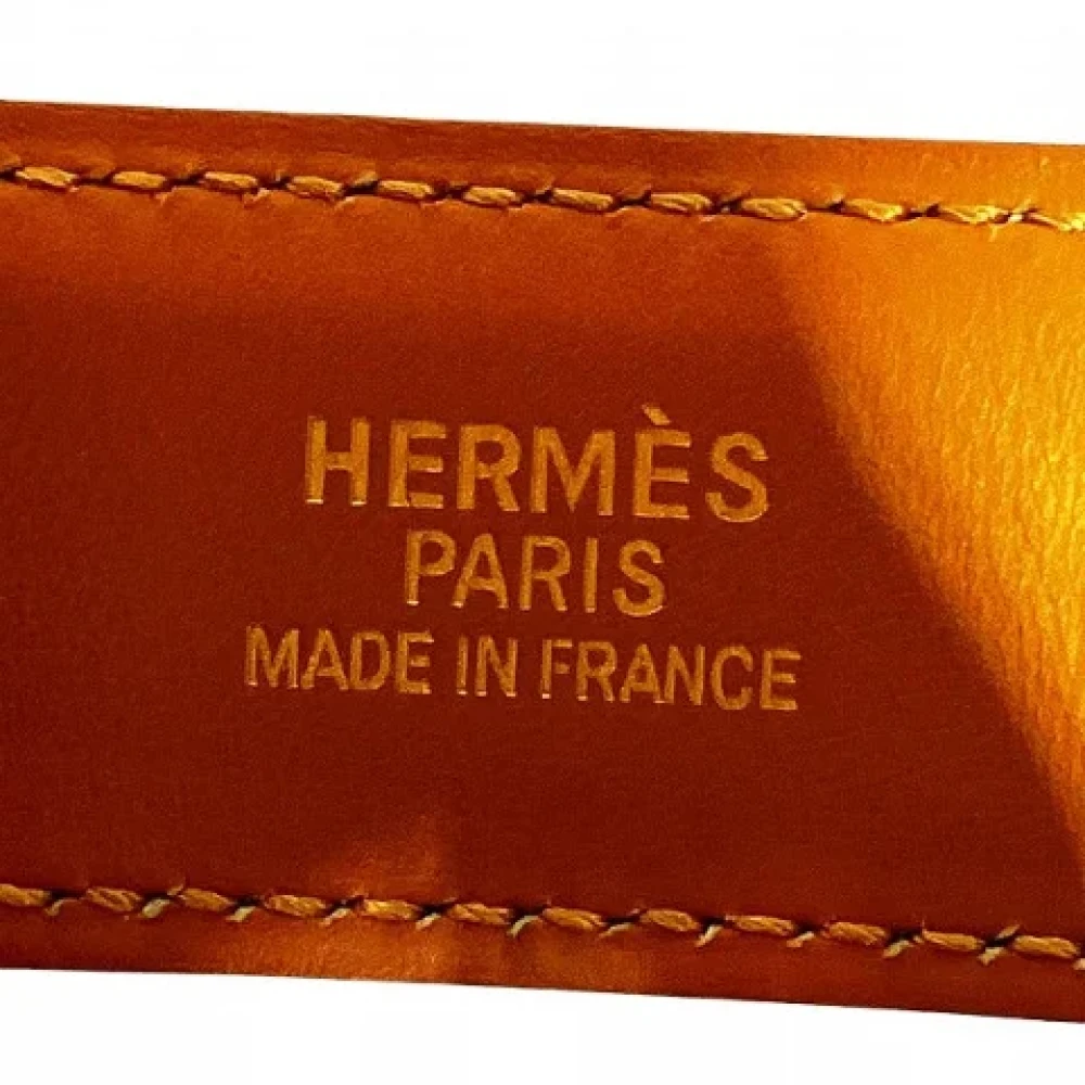 Hermès Vintage Pre-owned Leather belts Brown Dames